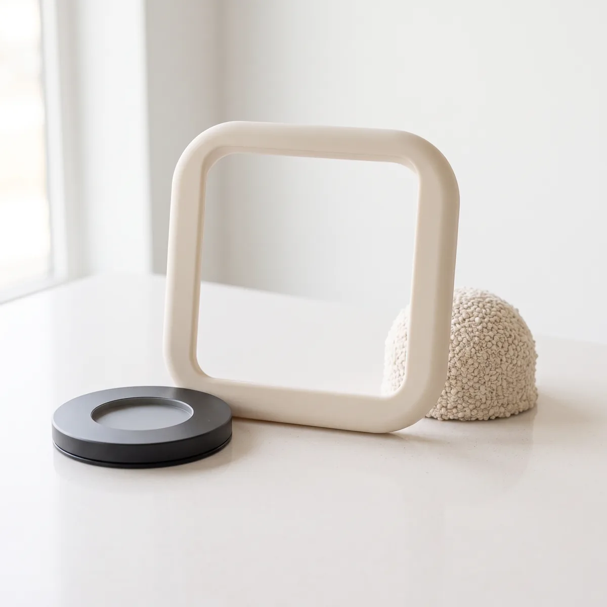 The Oat Puff set with a Graphite base